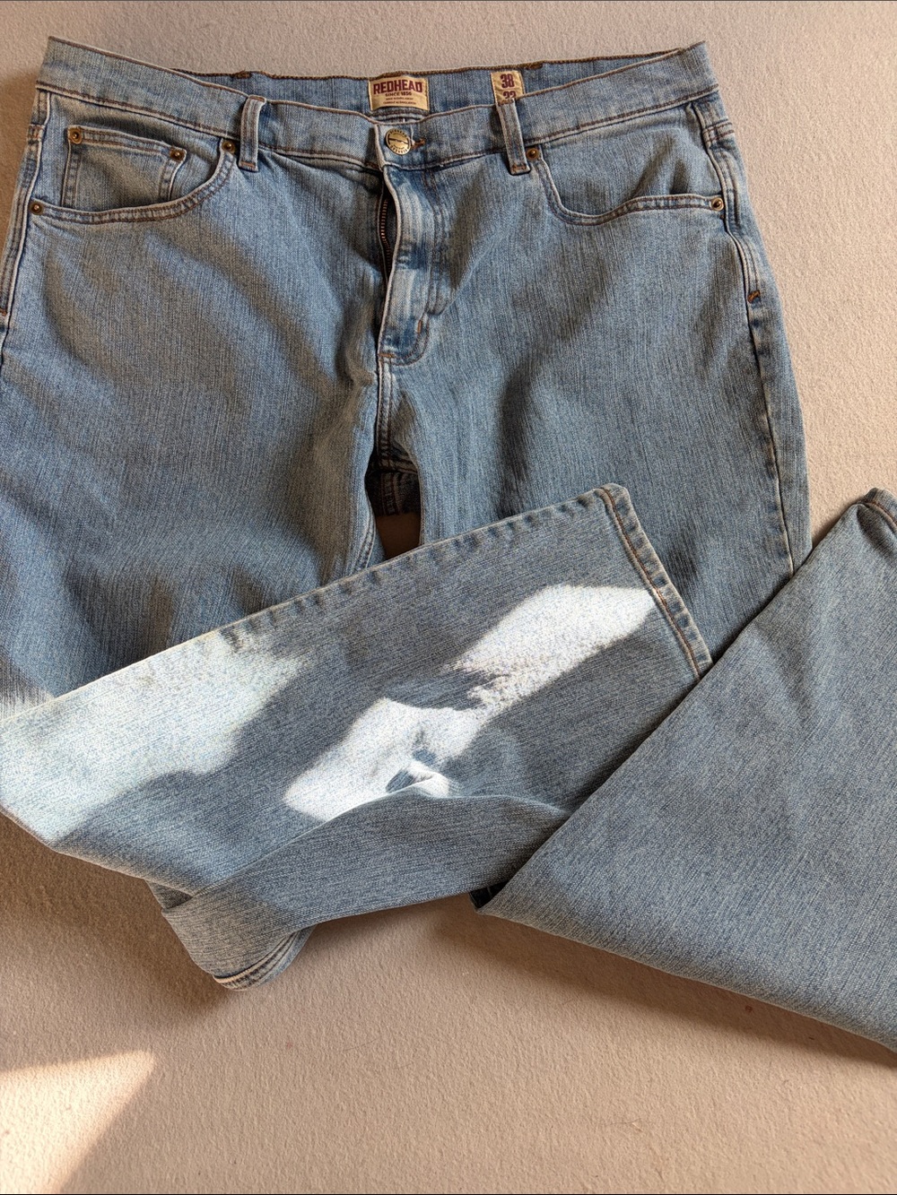 RedHead Men’s Light Blue Relaxed Jeans